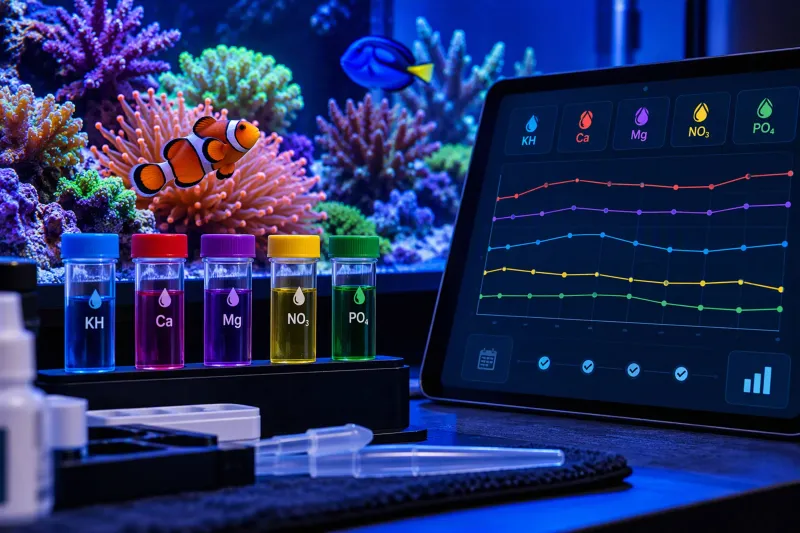 Descubra Como o Gráfico Semanal de Parâmetros Vai Salvar o Seu Reef