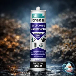 Silicone Sil Trade Aquários incolor