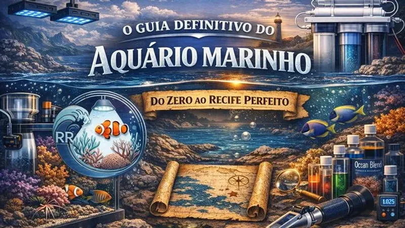Manual Prático do Aquarista Iniciante: Descomplicando o Fundo do Mar