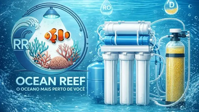 2.1 O Segredo da Água Perfeita: Filtros de Osmose Reversa e Deionizador